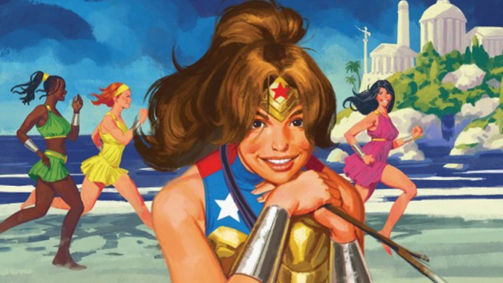 Trinity Daughter of Wonder Woman 1 cover by David Talaski