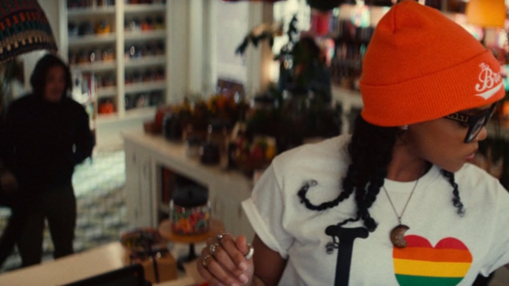 Zelma Stanton and Parker Robbins in Ironheart season 1 finale post-credit scene