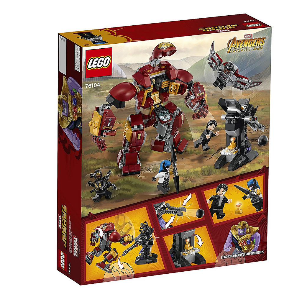 76104 The Hulkbuster Smash-Up