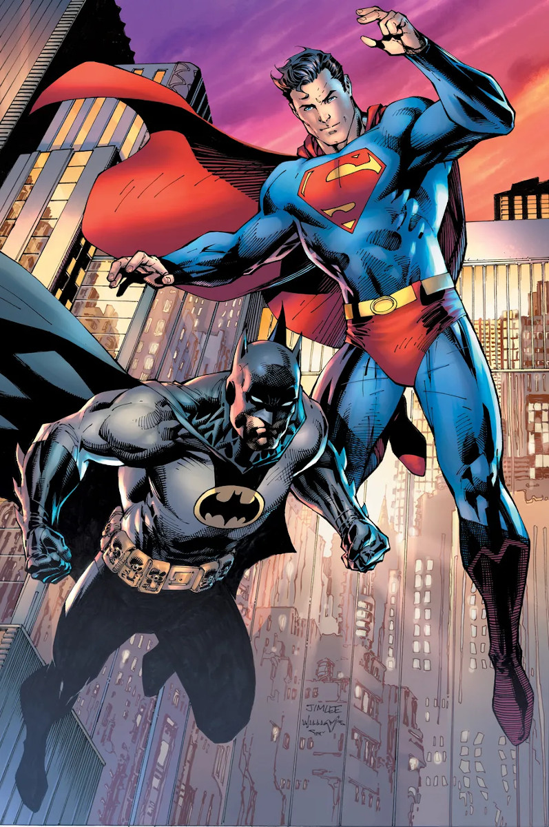 Batman/Superman: World's Finest #1 Cover by Jim Lee