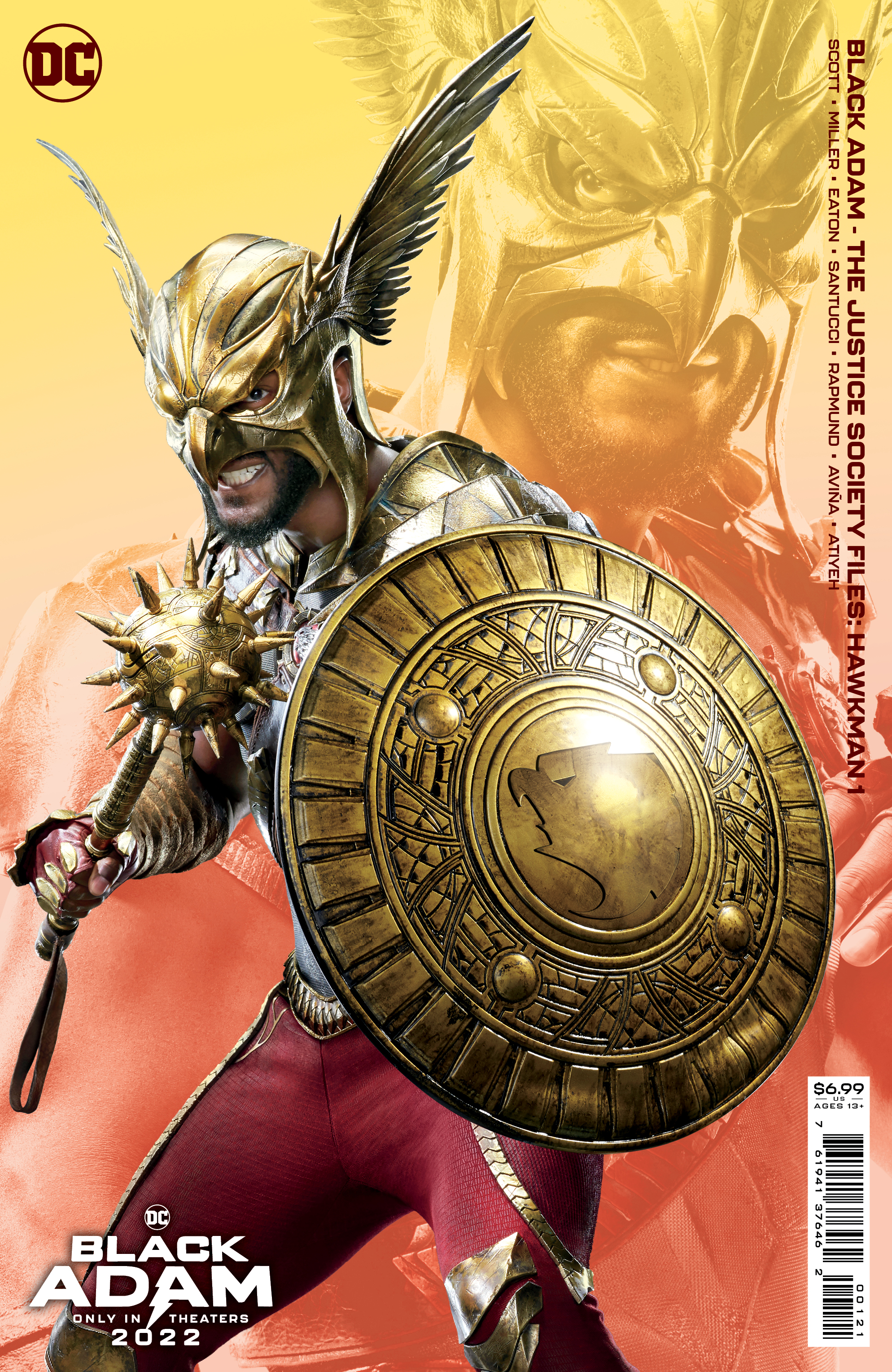 Hawkman photo variant cover