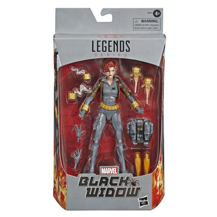 Marvel Legends Series Black Widow Figure In Pck