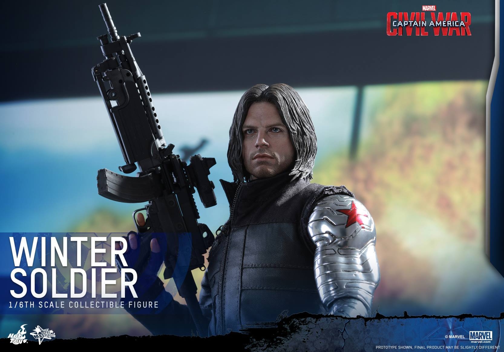 Captain America: Civil War Winter Soldier Hot Toys