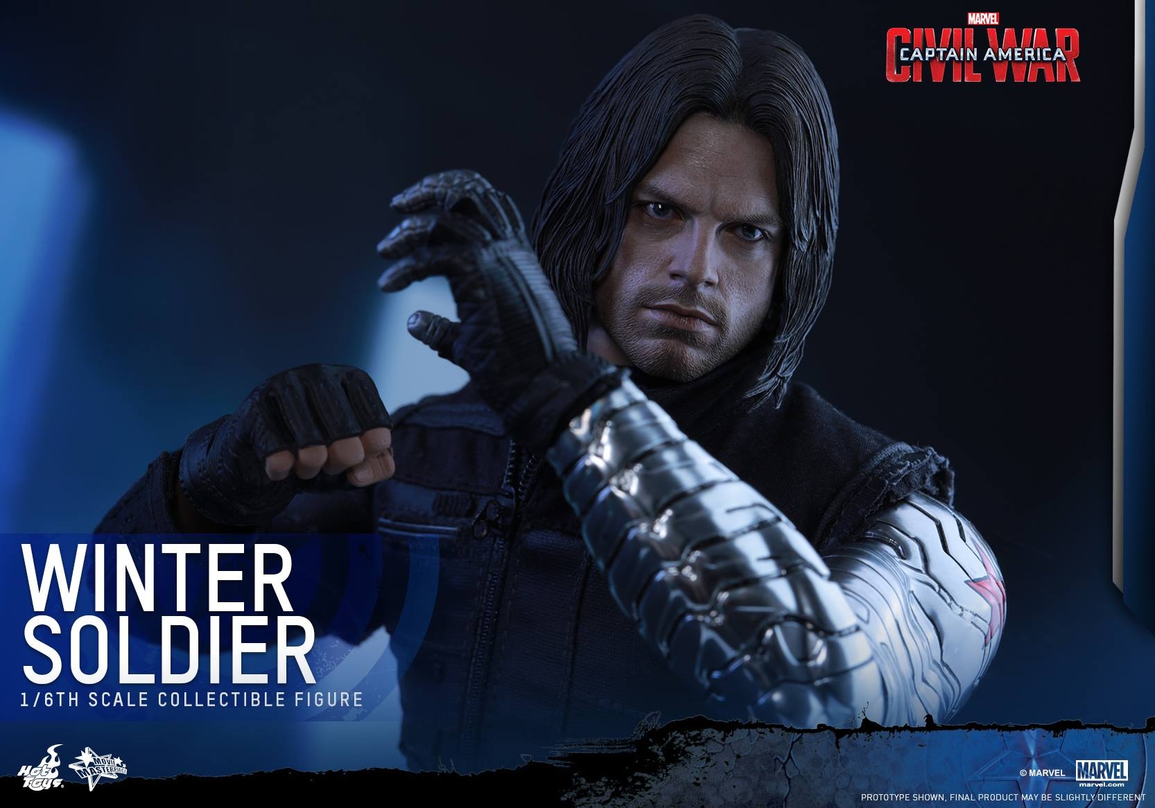 Captain America: Civil War Winter Soldier Hot Toys