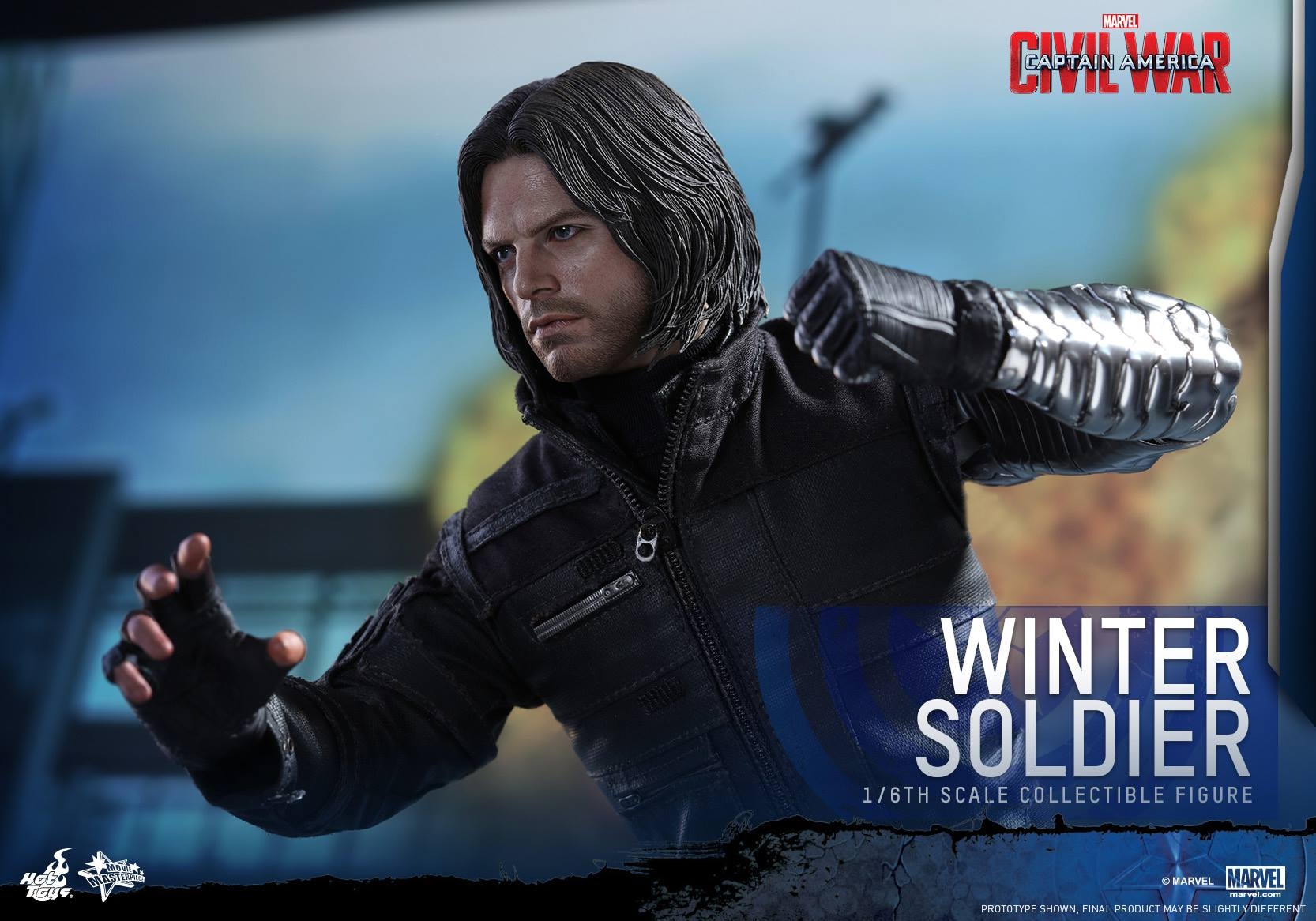 Captain America: Civil War Winter Soldier Hot Toys