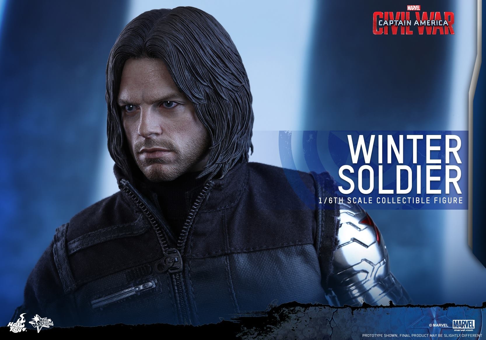 Captain America: Civil War Winter Soldier Hot Toys