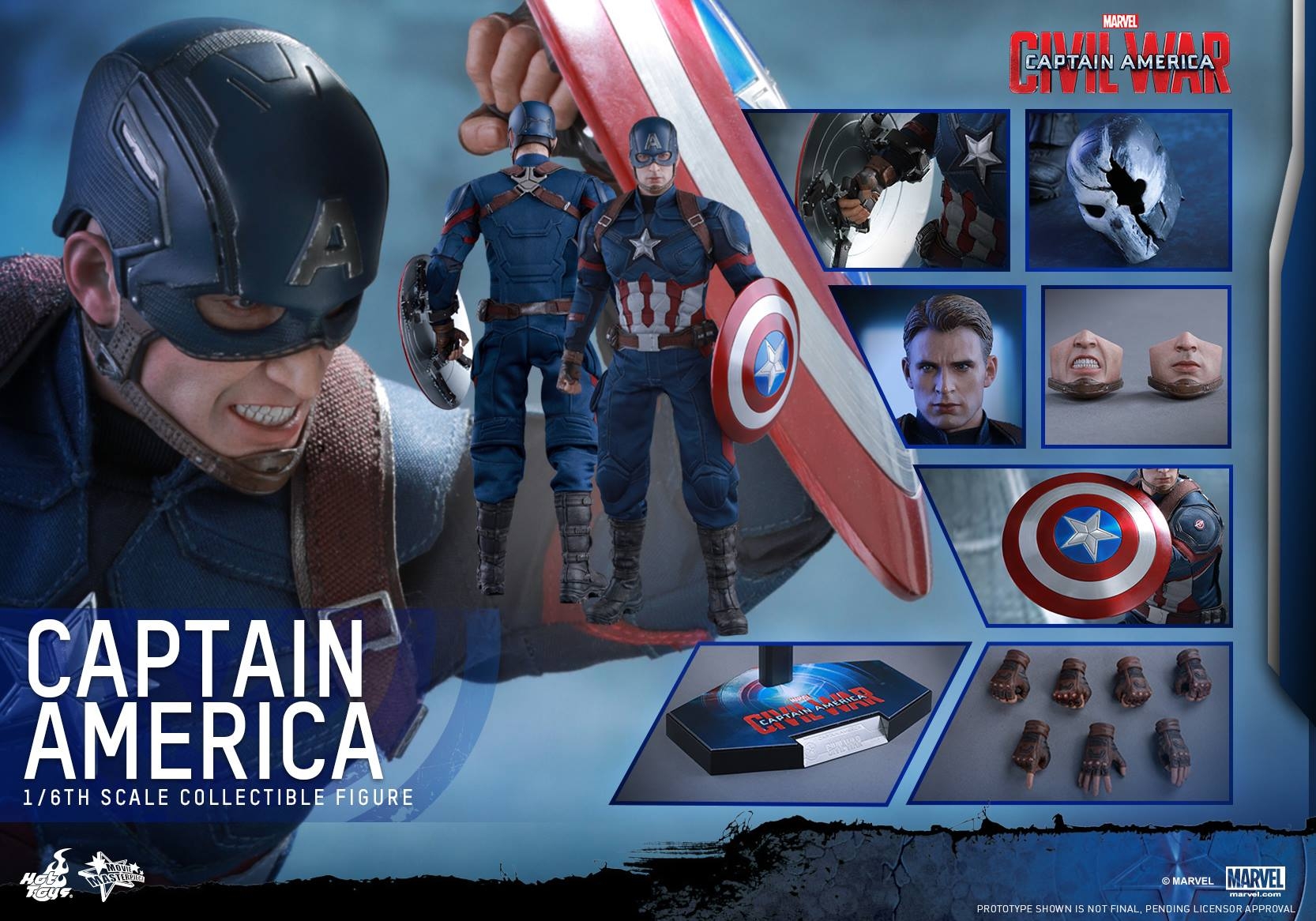 Captain America: Civil War Hot Toys