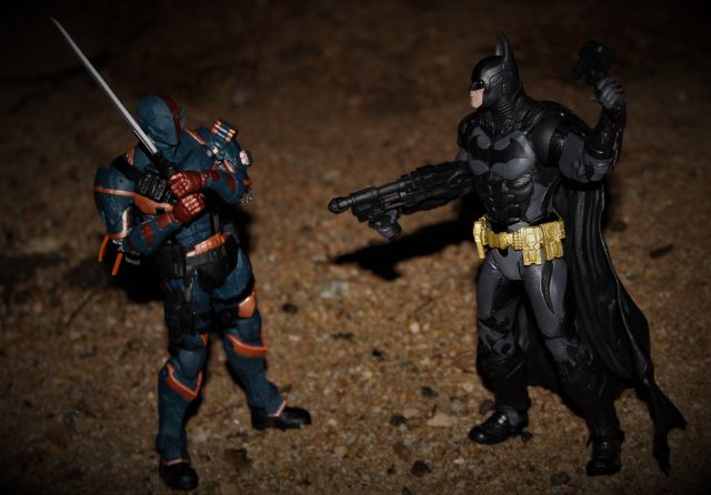 Arkham battle