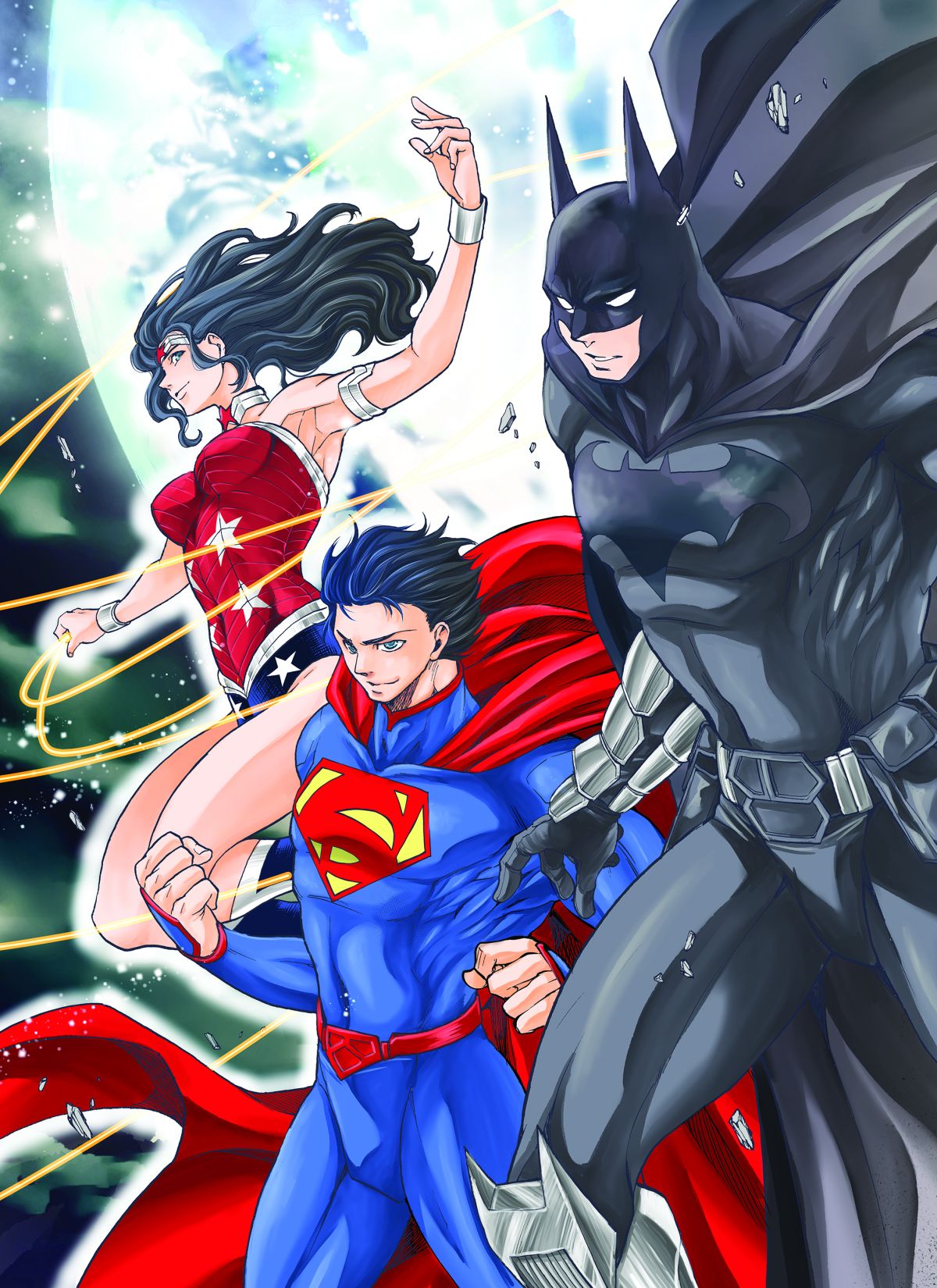 BATMAN AND THE JUSTICE LEAGUE MANGA VOL. 1 TP