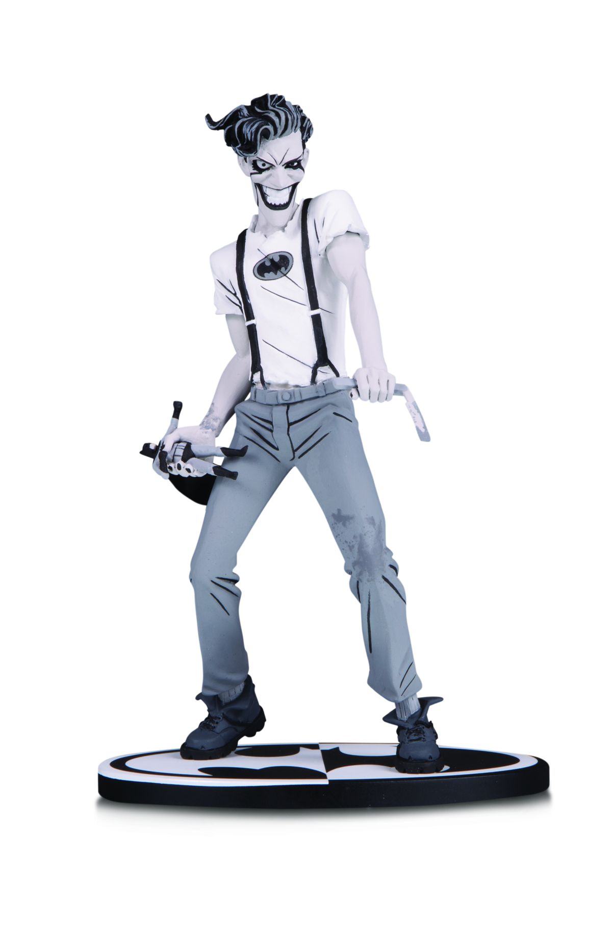 BATMAN BLACK & WHITE THE WHITE KNIGHT JOKER BY SEAN MURPHY STATUE