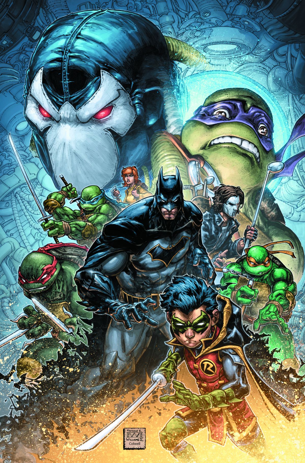 BATMAN/TEENAGE MUTANT NINJA TURTLES II HC 