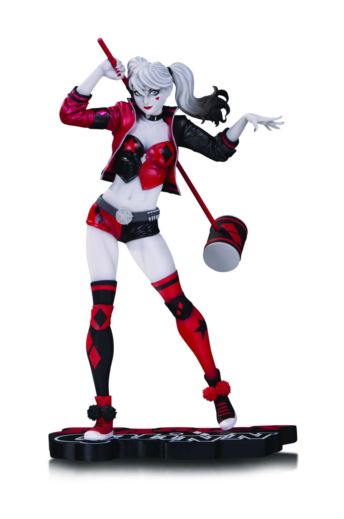 HARLEY QUINN RED, WHITE & BLACKBY PHILIP TAN STATUE