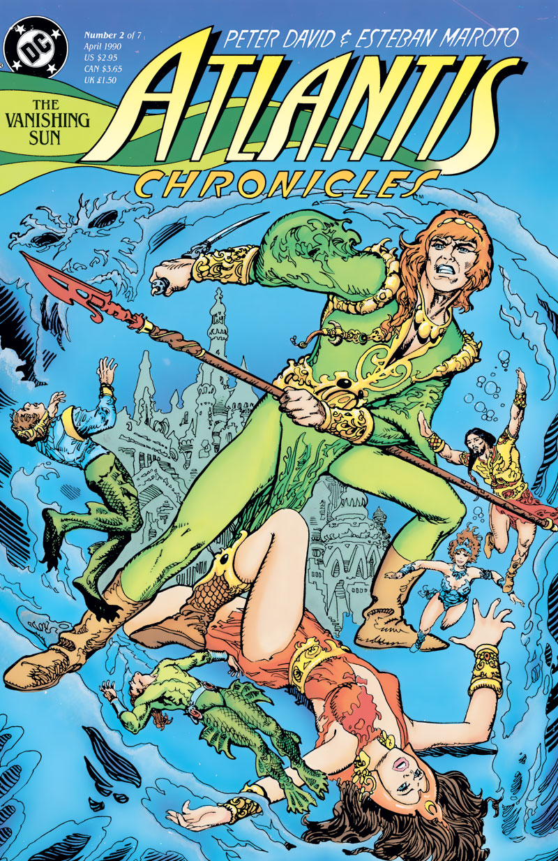 AQUAMAN: THE ATLANTIS CHRONICLES DELUXE EDITION HC