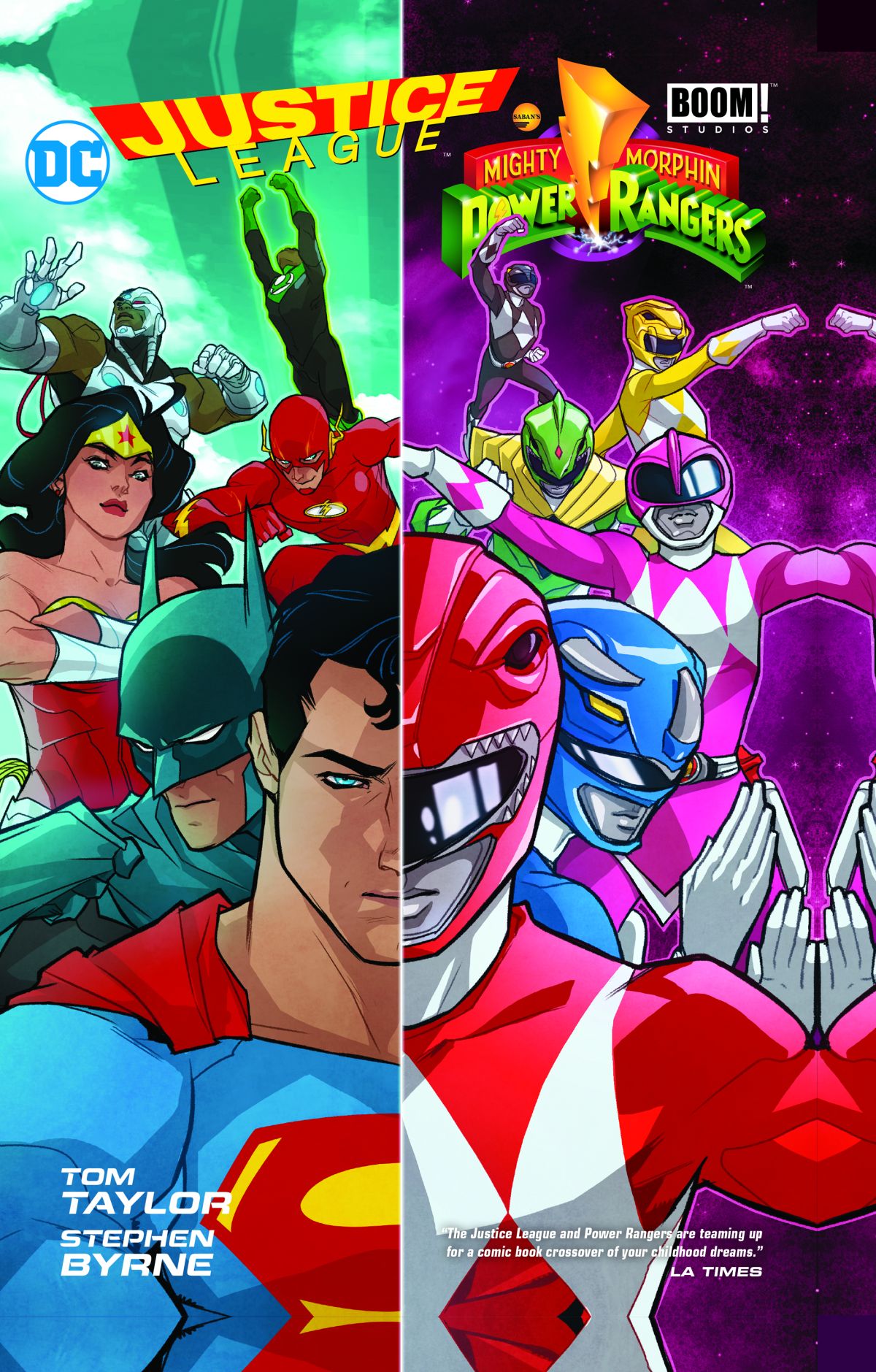 JUSTICE LEAGUE/POWER RANGERS TP 