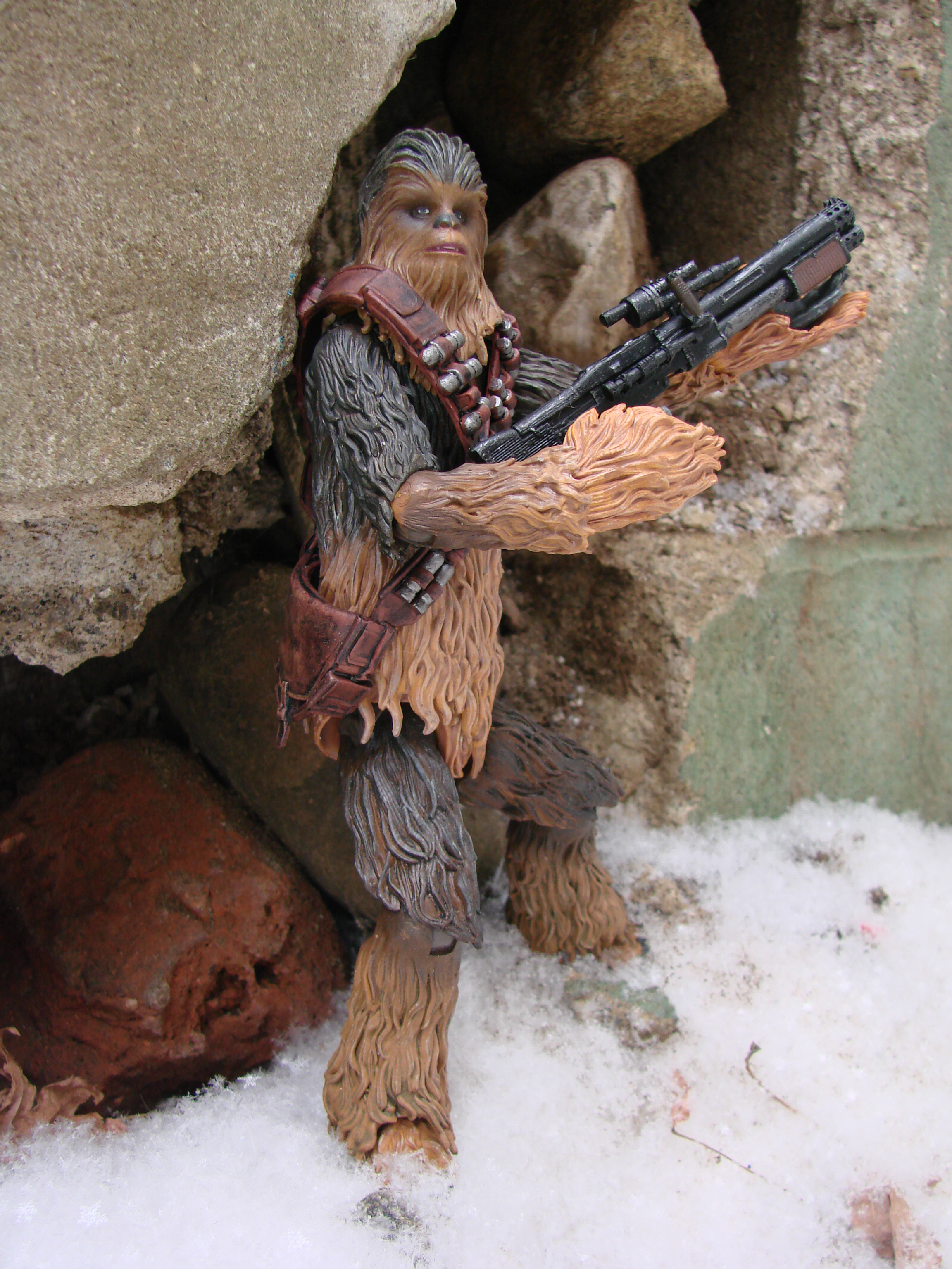 Chewbacca blaster vertical