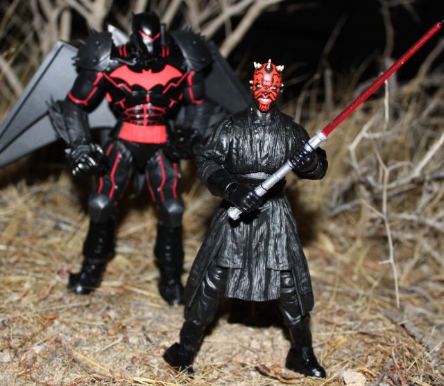 Darth Maul uses protection