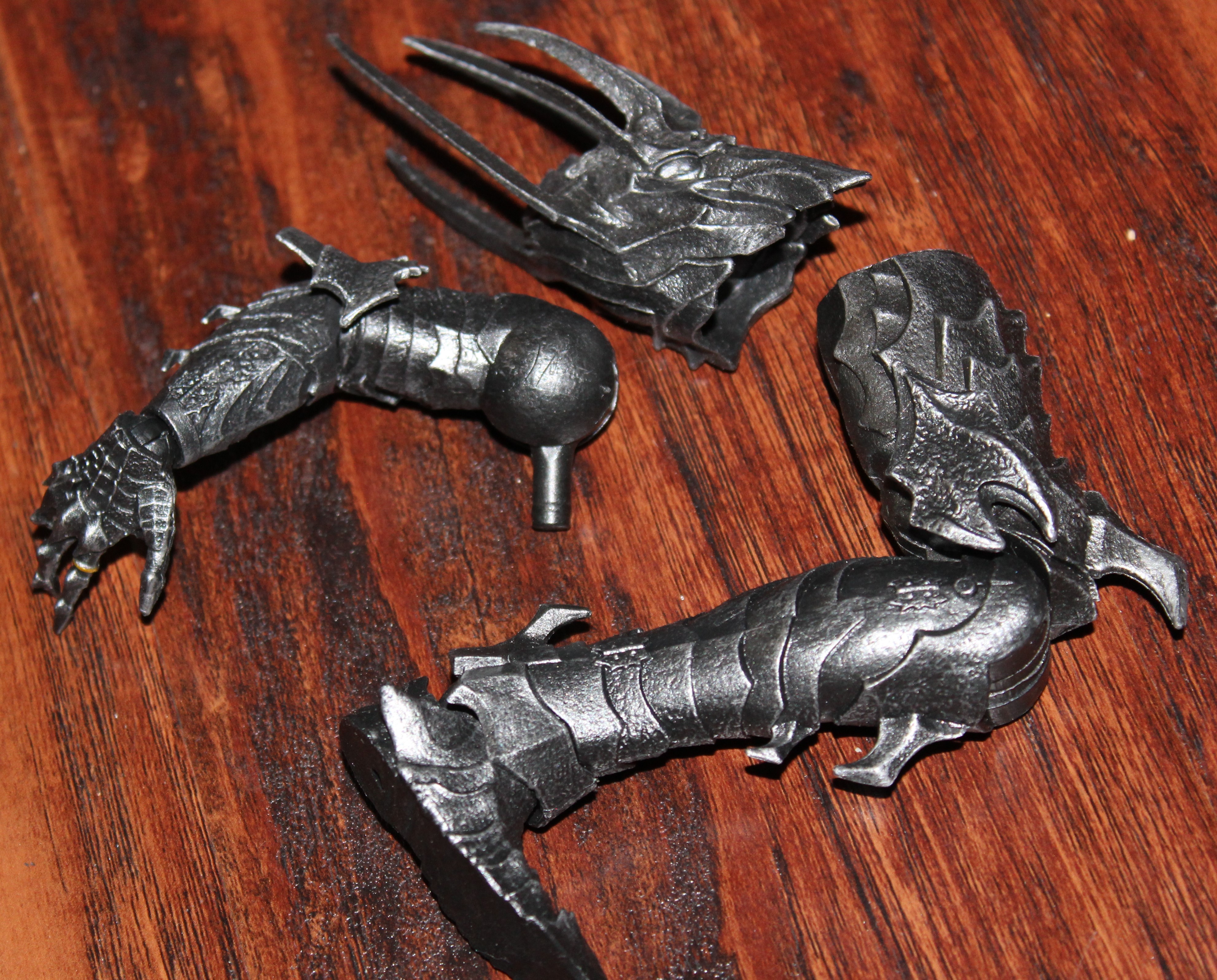 Sauron parts posed