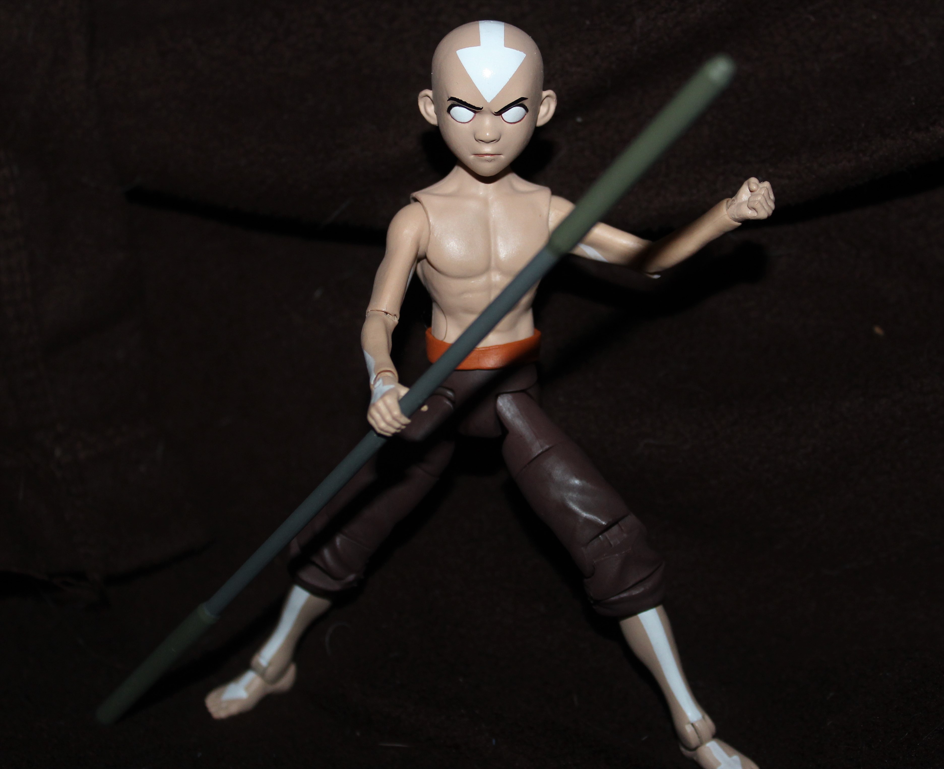 Aang fighting pose