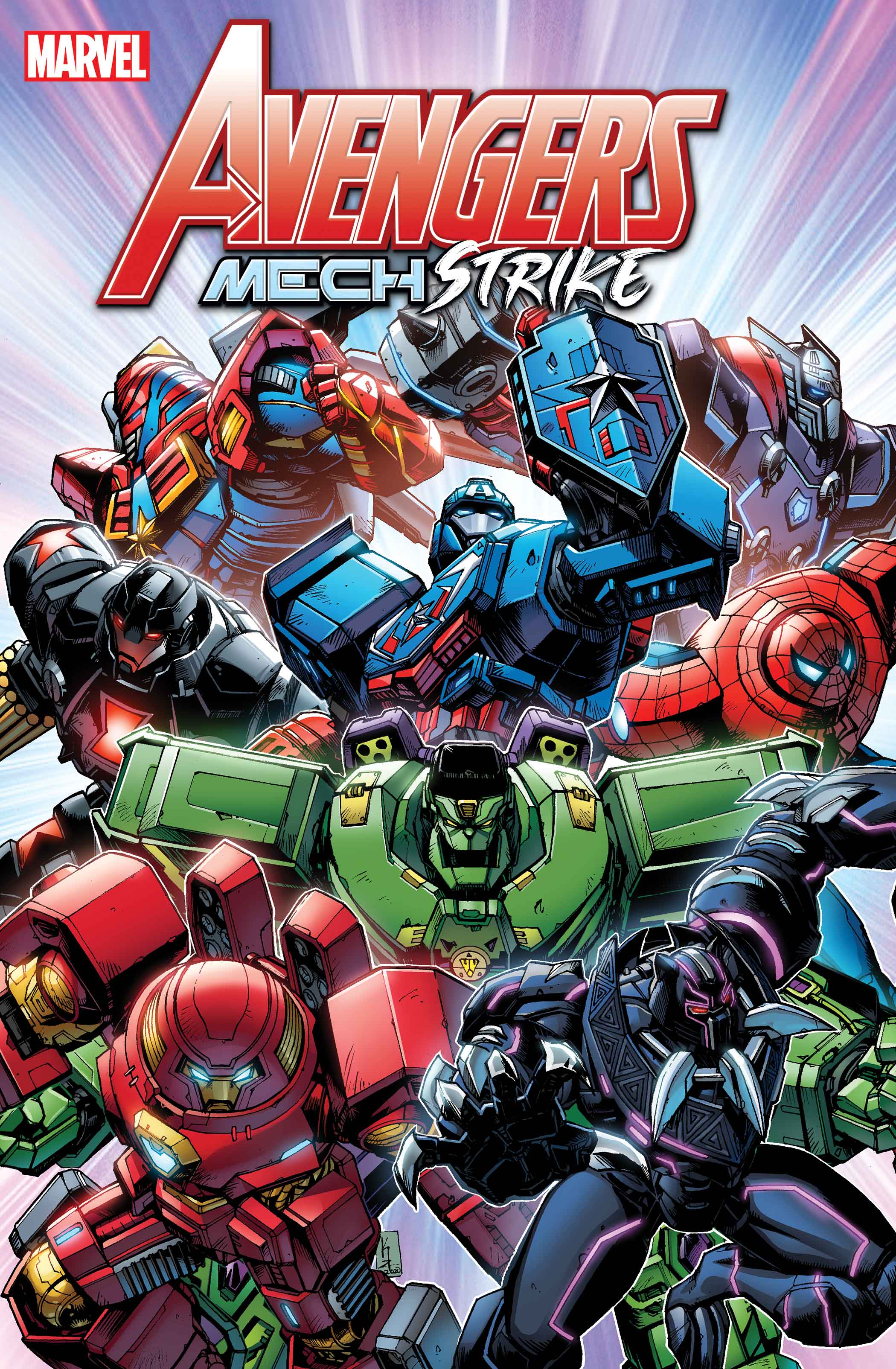 Avengers: Mech Strike #1 Cover by Kei Zama