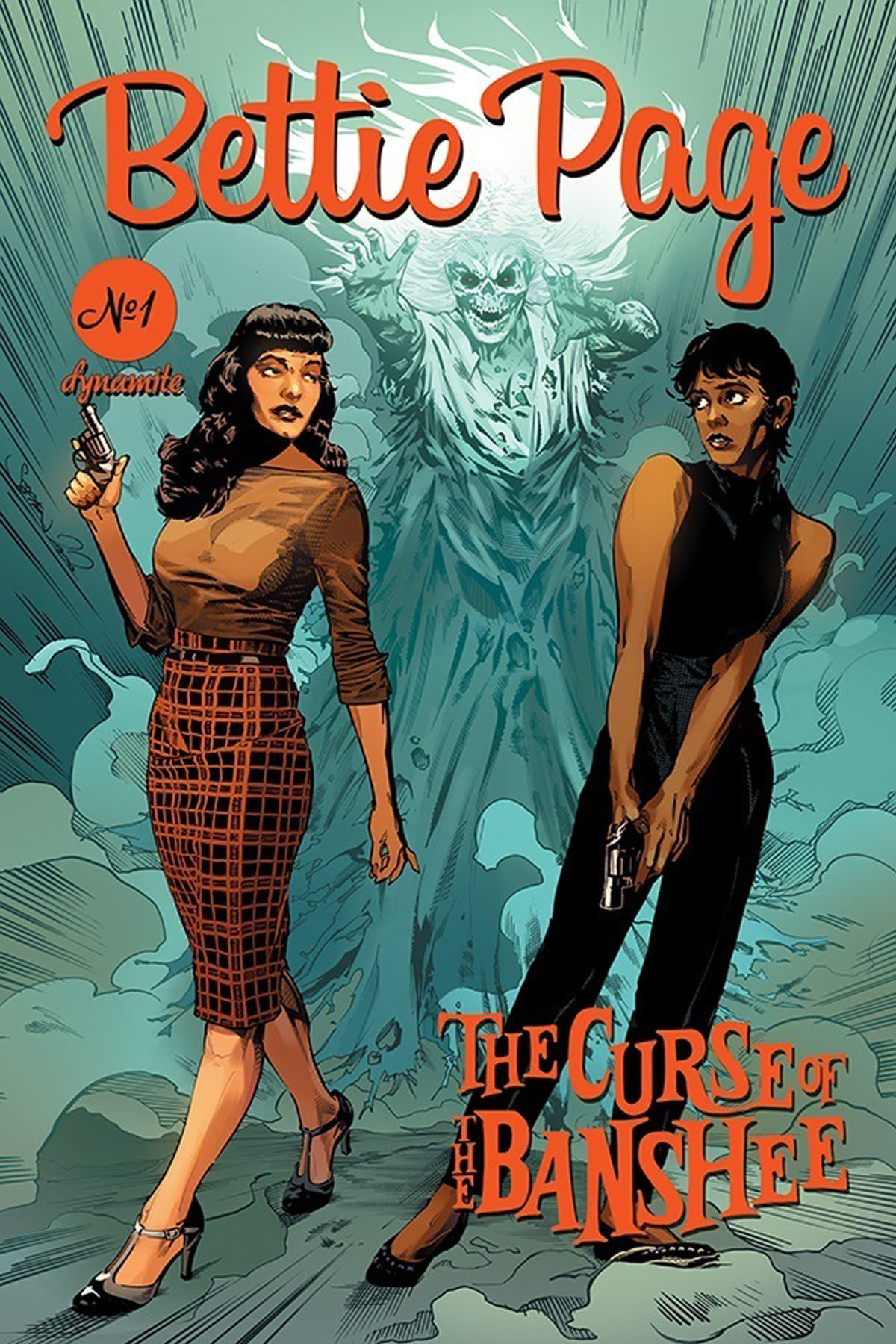 Bettie Page and the Curse of the Banshee #1 cover C by Mooney