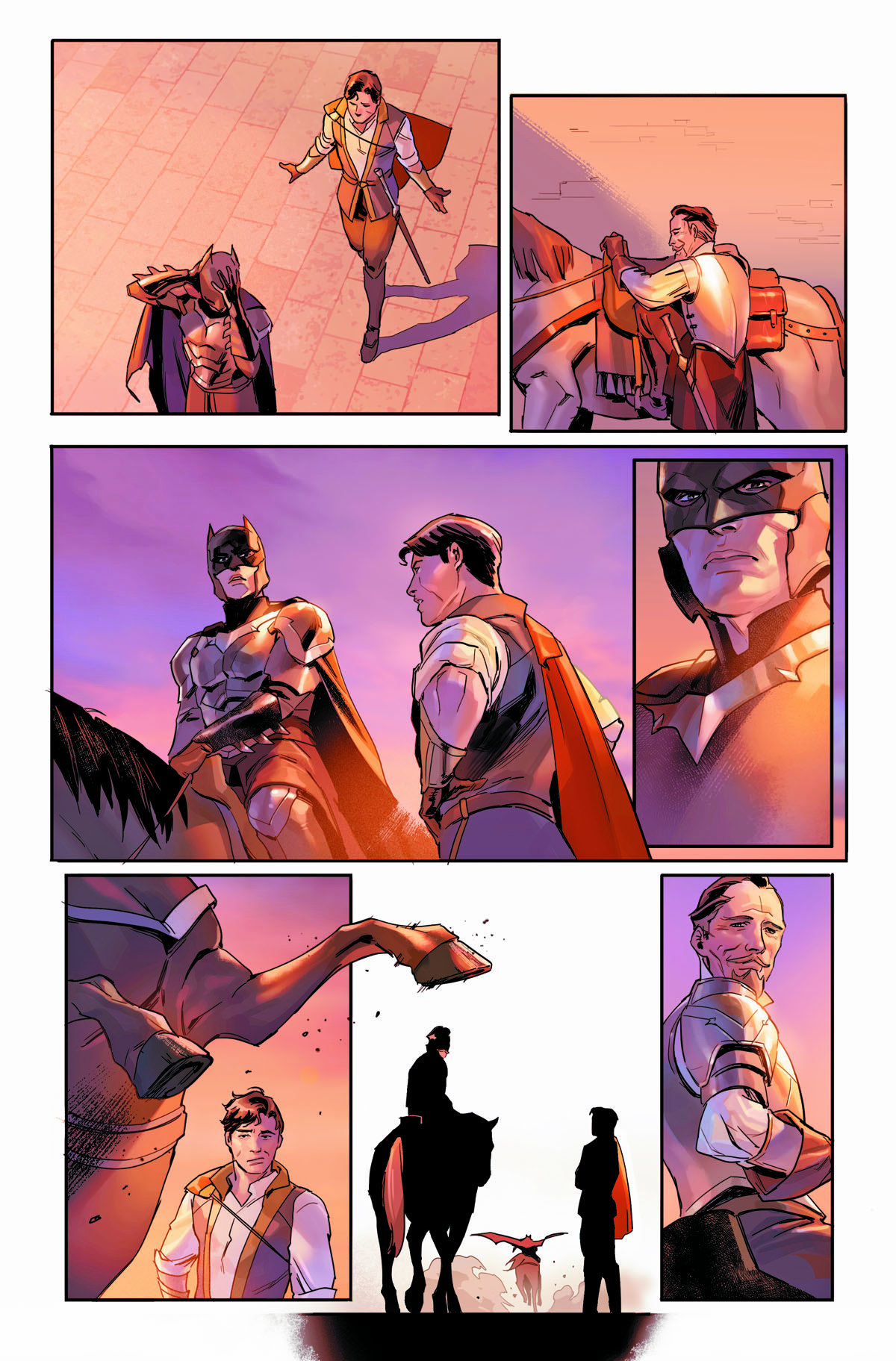 Dark Knights of Steel #1 preview page 3