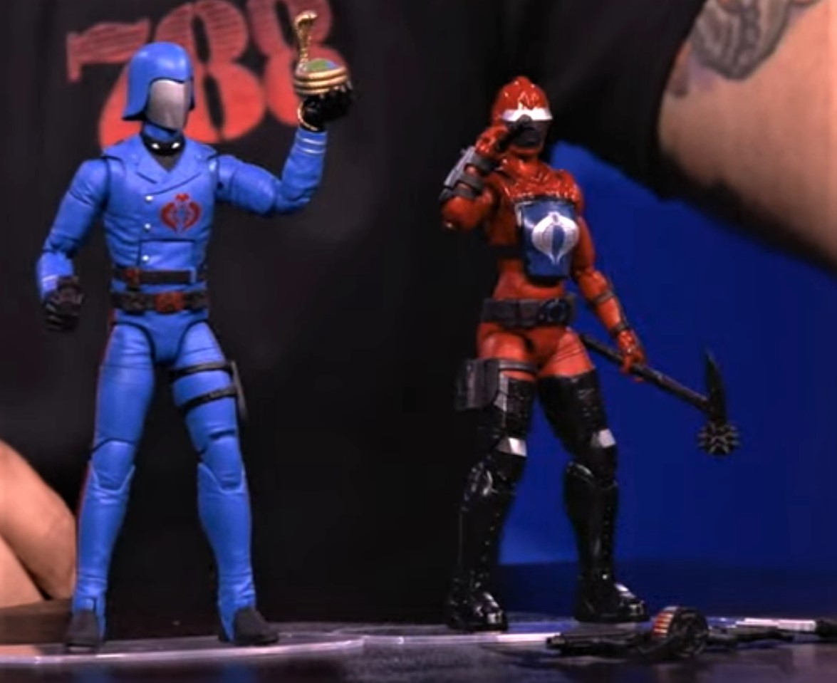 Cobra Commander and HISS gunner