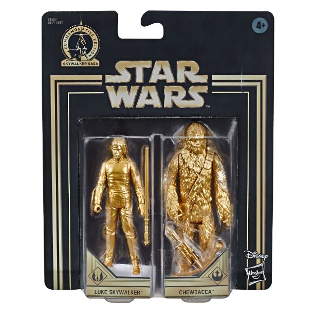 Gold Luke and Chewie