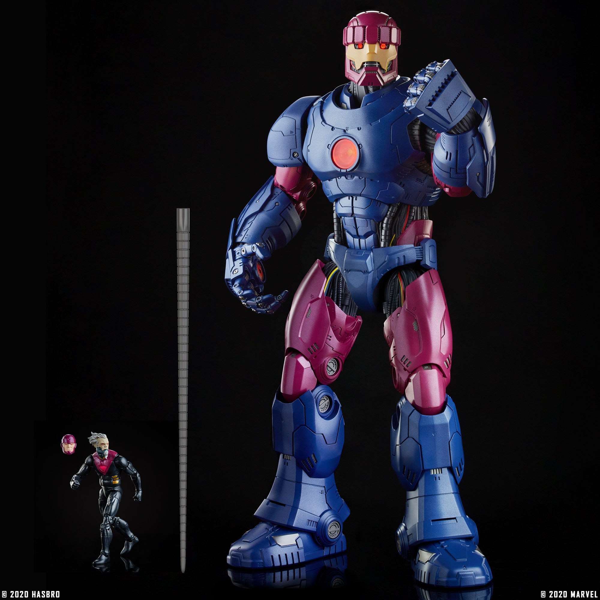 Comparison with 6-inch figure.