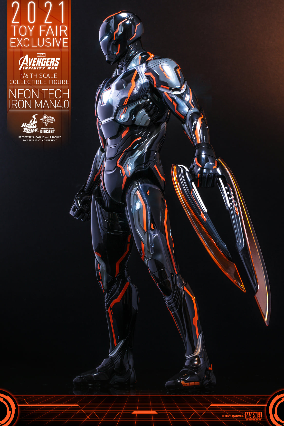 Neon Tech Iron Man 4.0 3