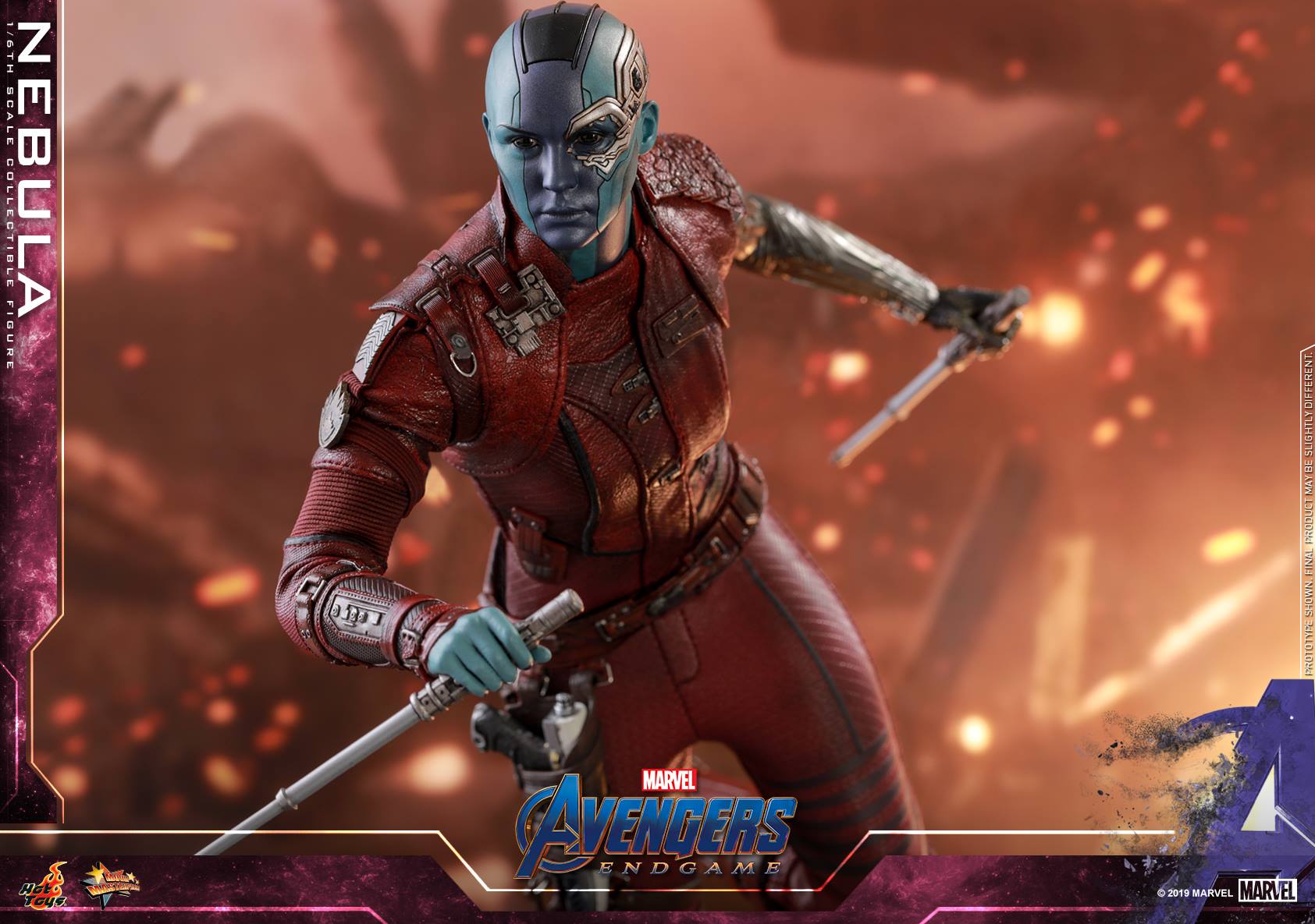 Hot Toys Avengers Endgame Nebula 7