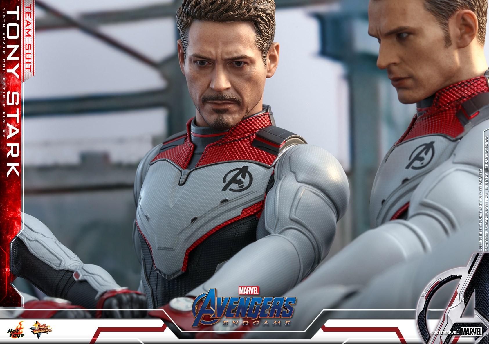 Avengers: Endgame- 1:6 Tony Stark (Team Suit) Collectible Figure