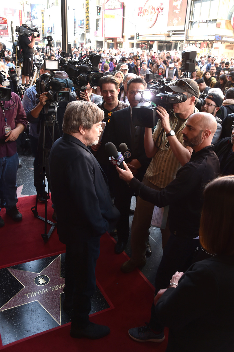 Mark Hamill Walk of Fame