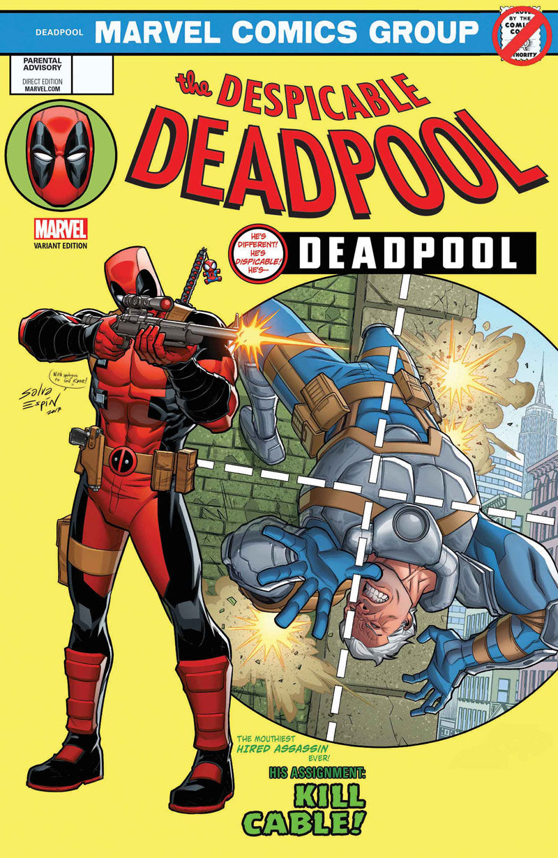 DESPICABLE DEADPOOL #287 VARIANT