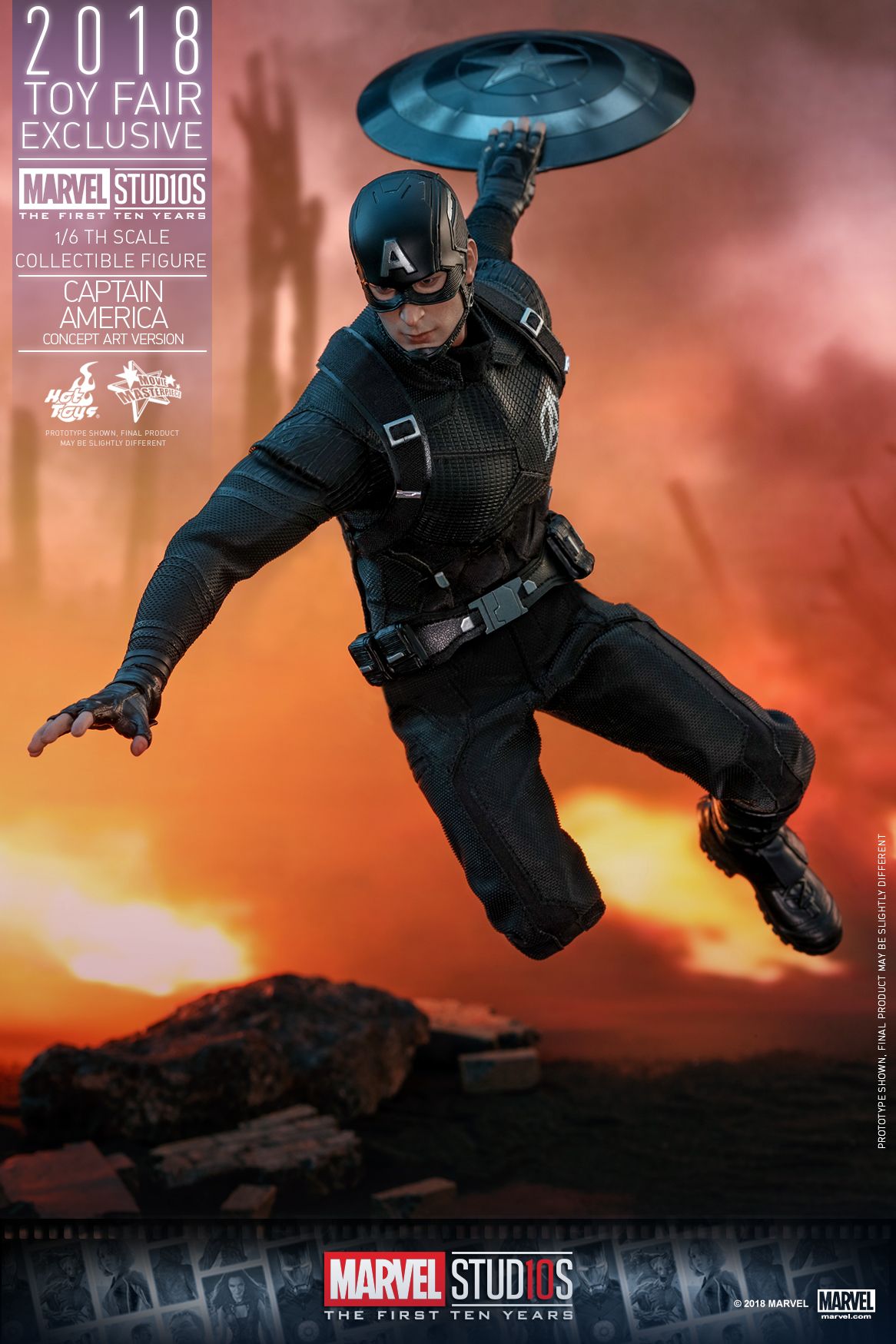 Captain America (Concept Art Version) Hot Toy