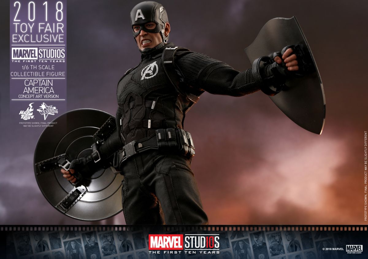 Captain America (Concept Art Version) Hot Toy