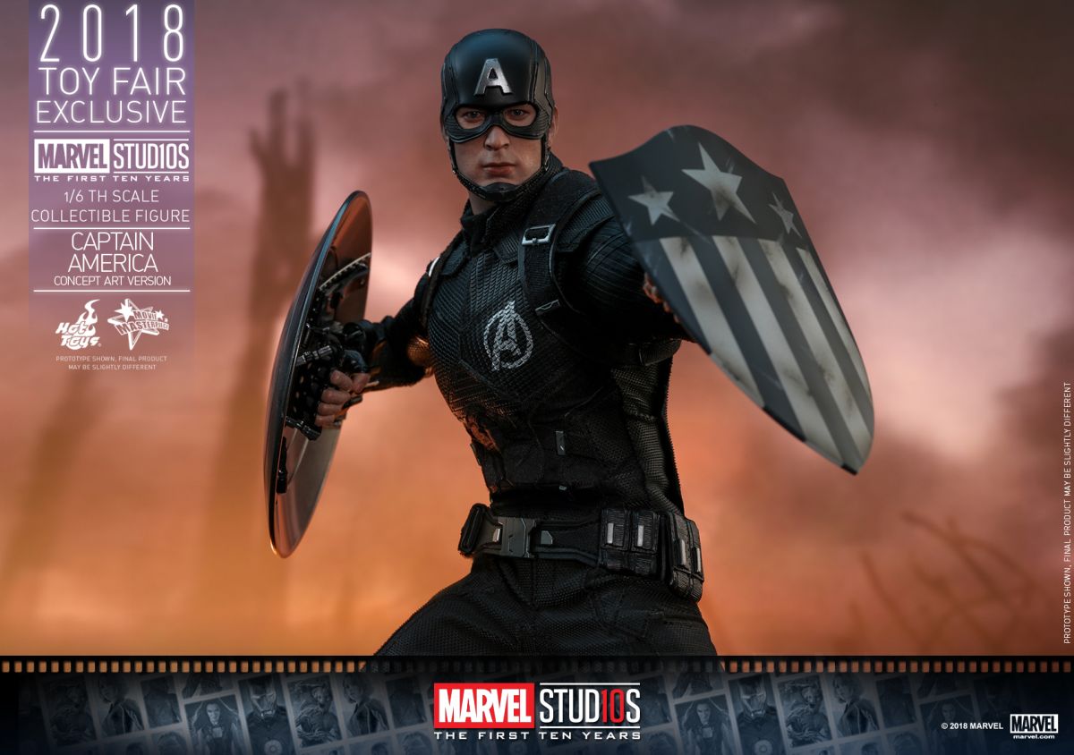 Captain America (Concept Art Version) Hot Toy