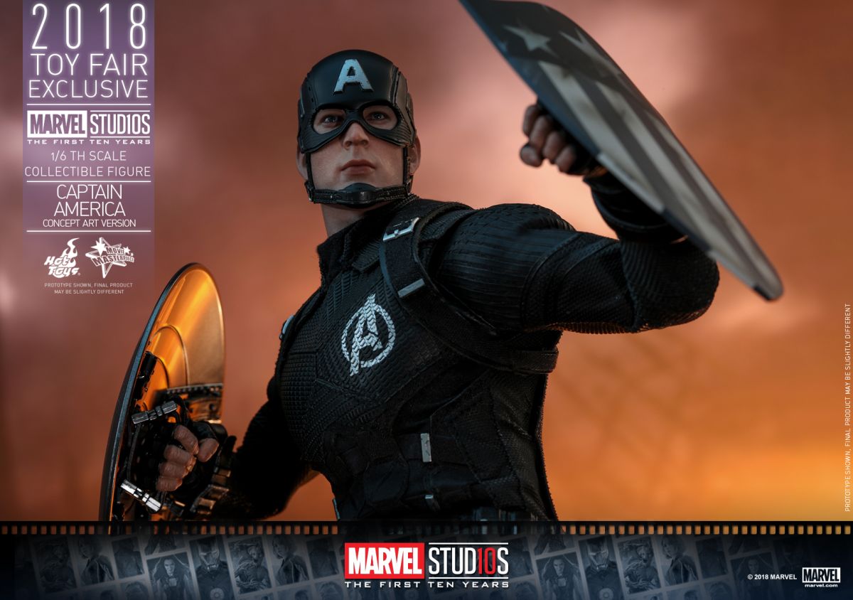 Captain America (Concept Art Version) Hot Toy