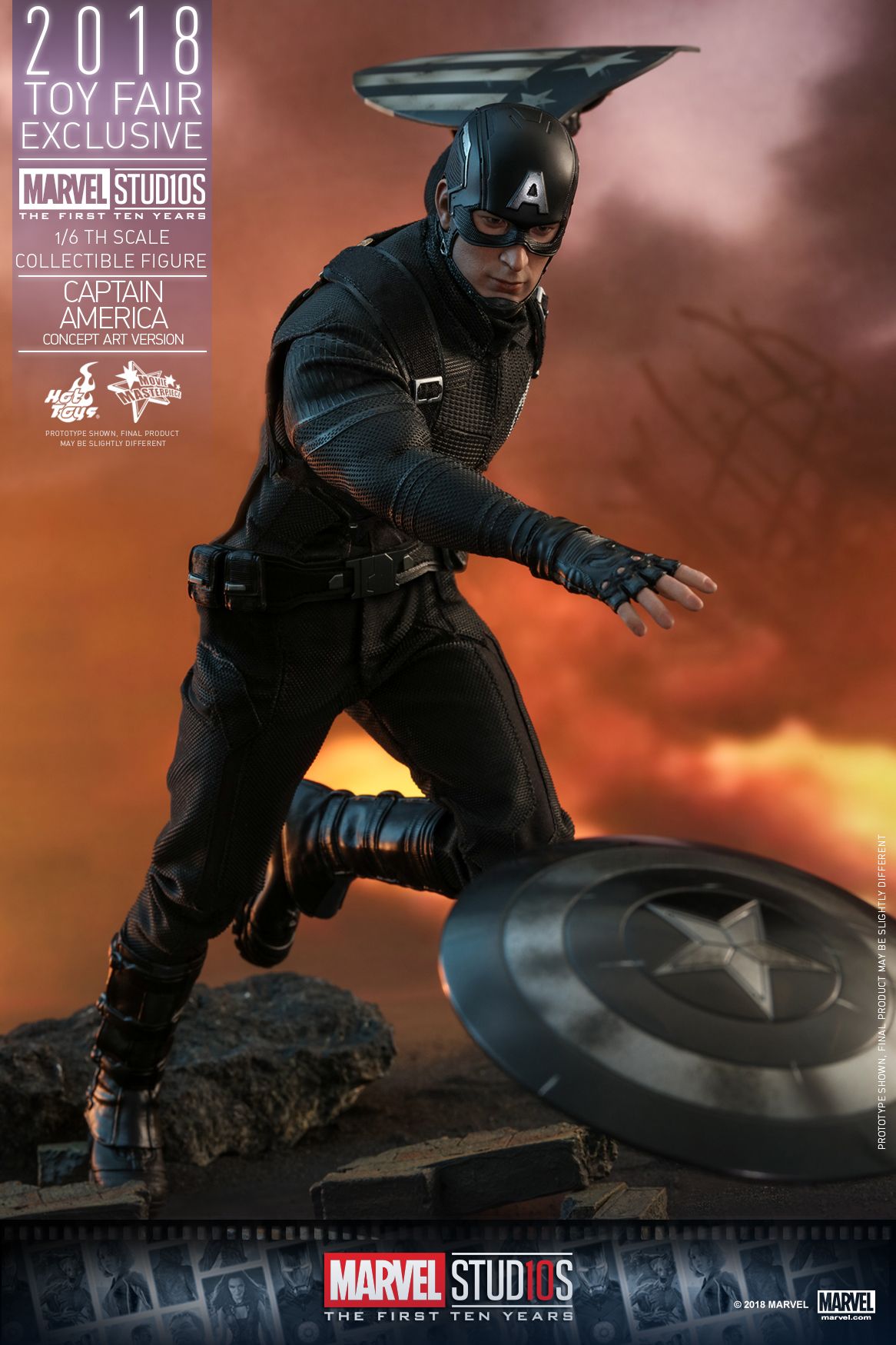 Captain America (Concept Art Version) Hot Toy