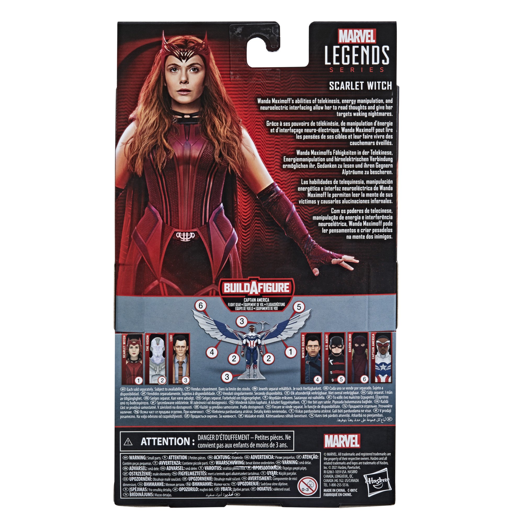 Scarlet Witch cardback