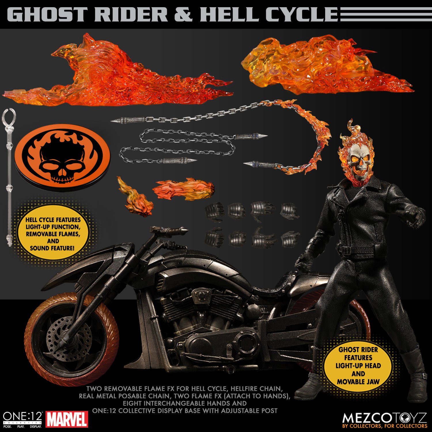 Ghost Rider & Hell Cycle Set