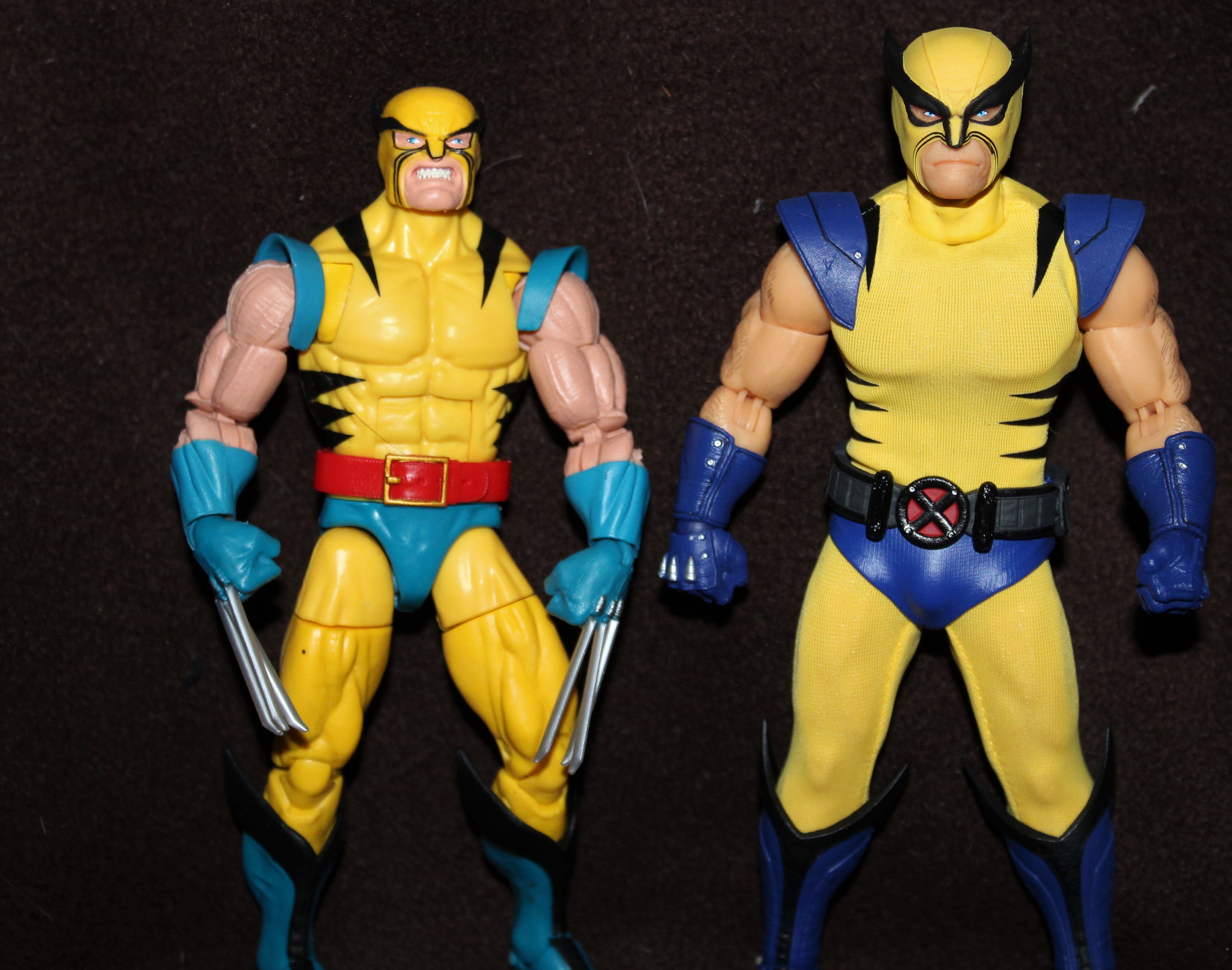 Hasbro Mezco comparison 