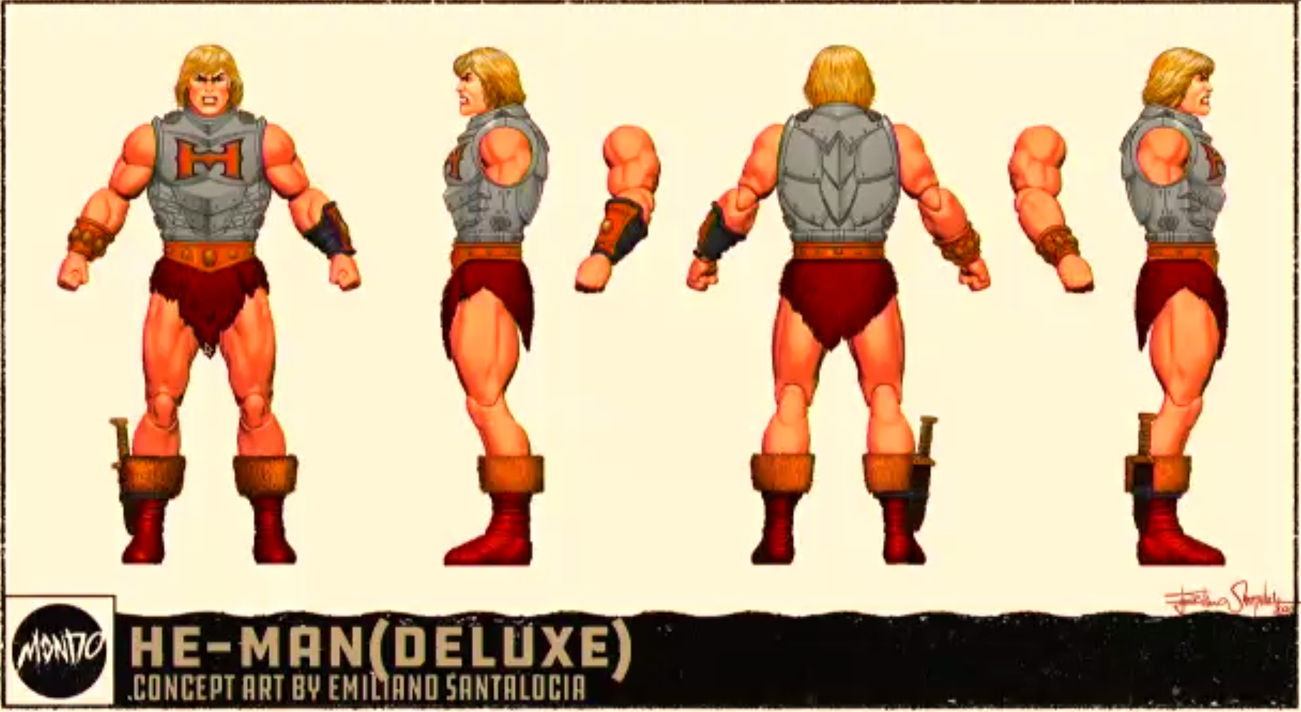 Deluxe He-Man - Battle Armor