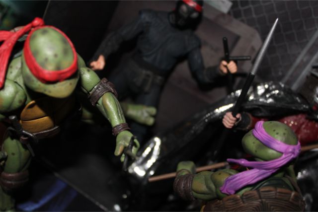 Raph kicks it.