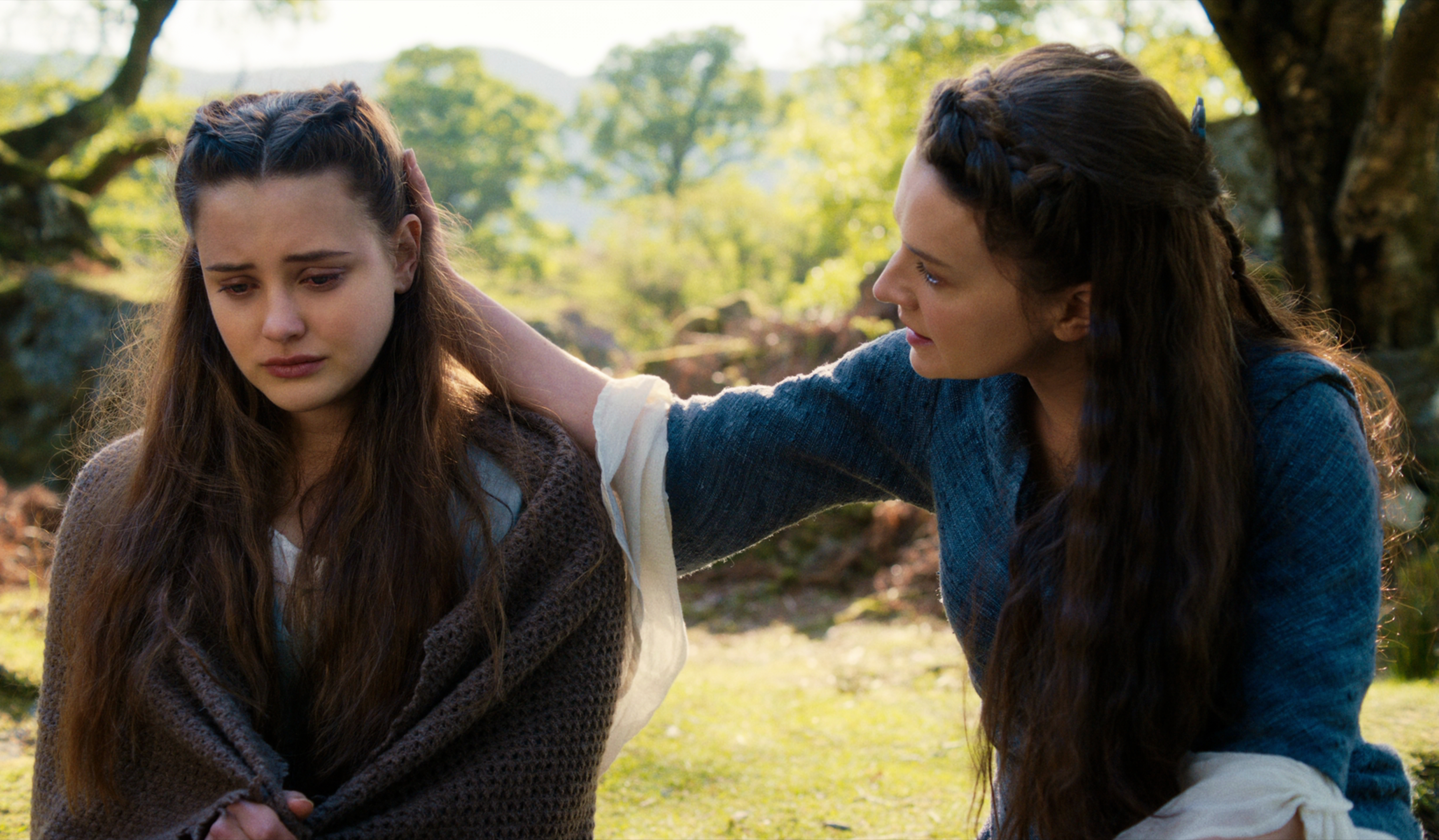 KATHERINE LANGFORD as NIMUE and CATHERINE WALKER as LENORE