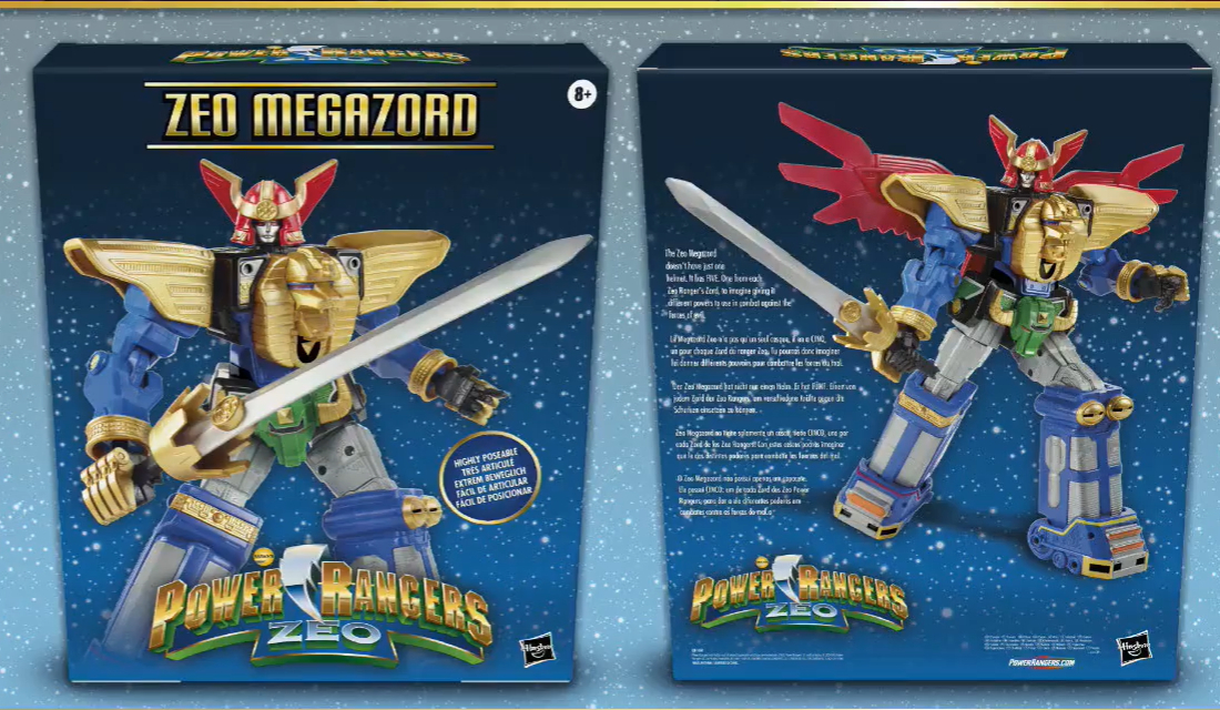 Zeo Megazord box