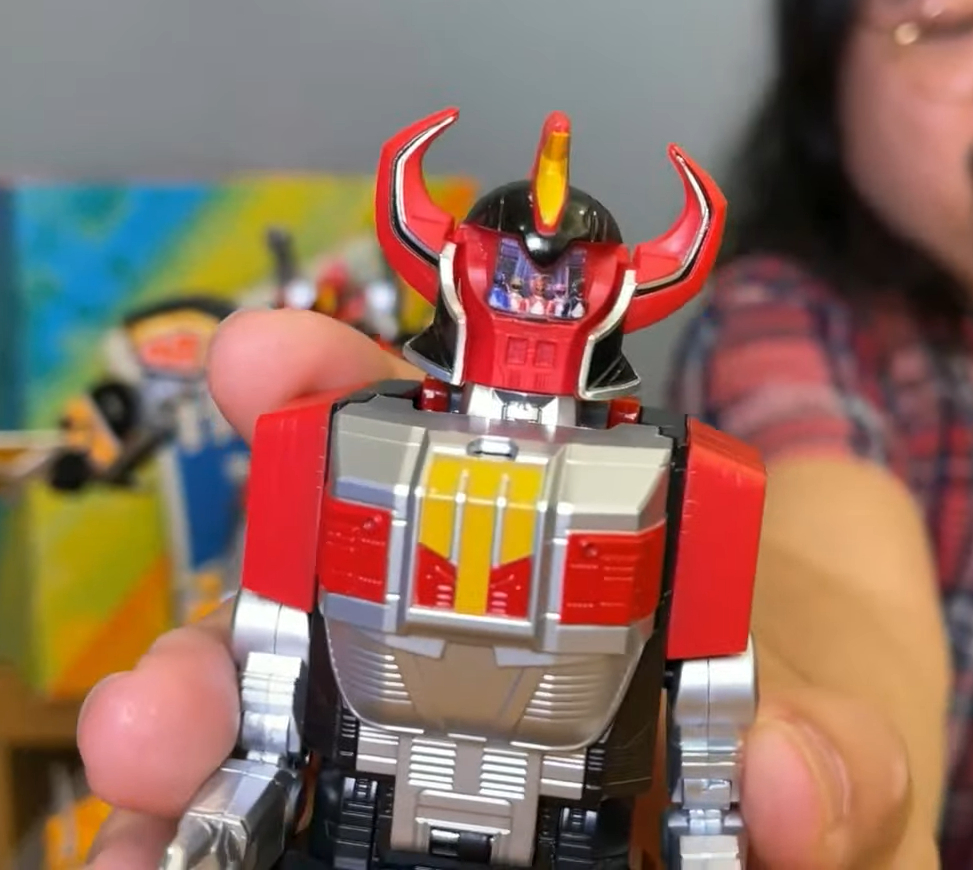 Megazord cockpit detail