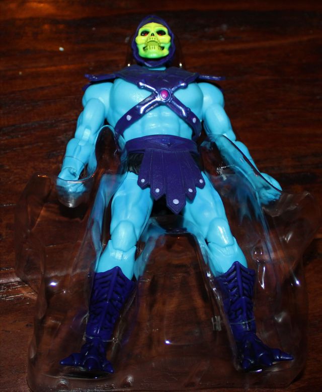 Skeletor in tray