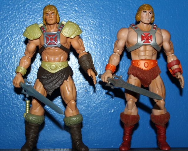 New Eternia He-Man comparison