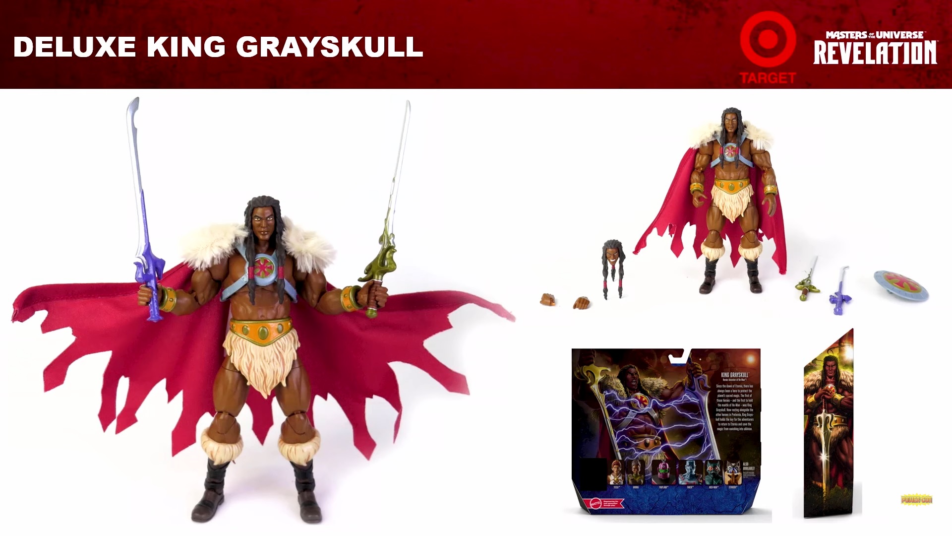 Masterverse Deluxe King Grayskull