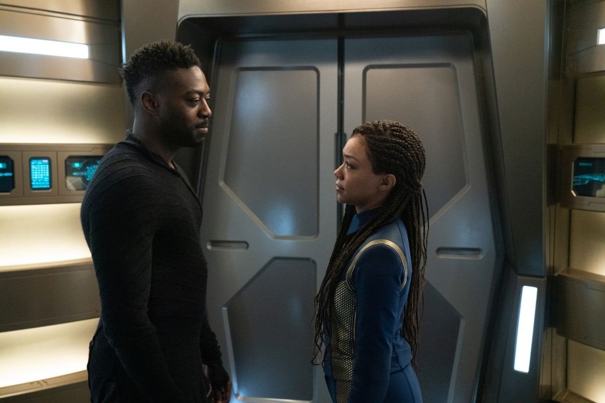 David Ajala as Book and Sonequa Martin-Green as Burnham